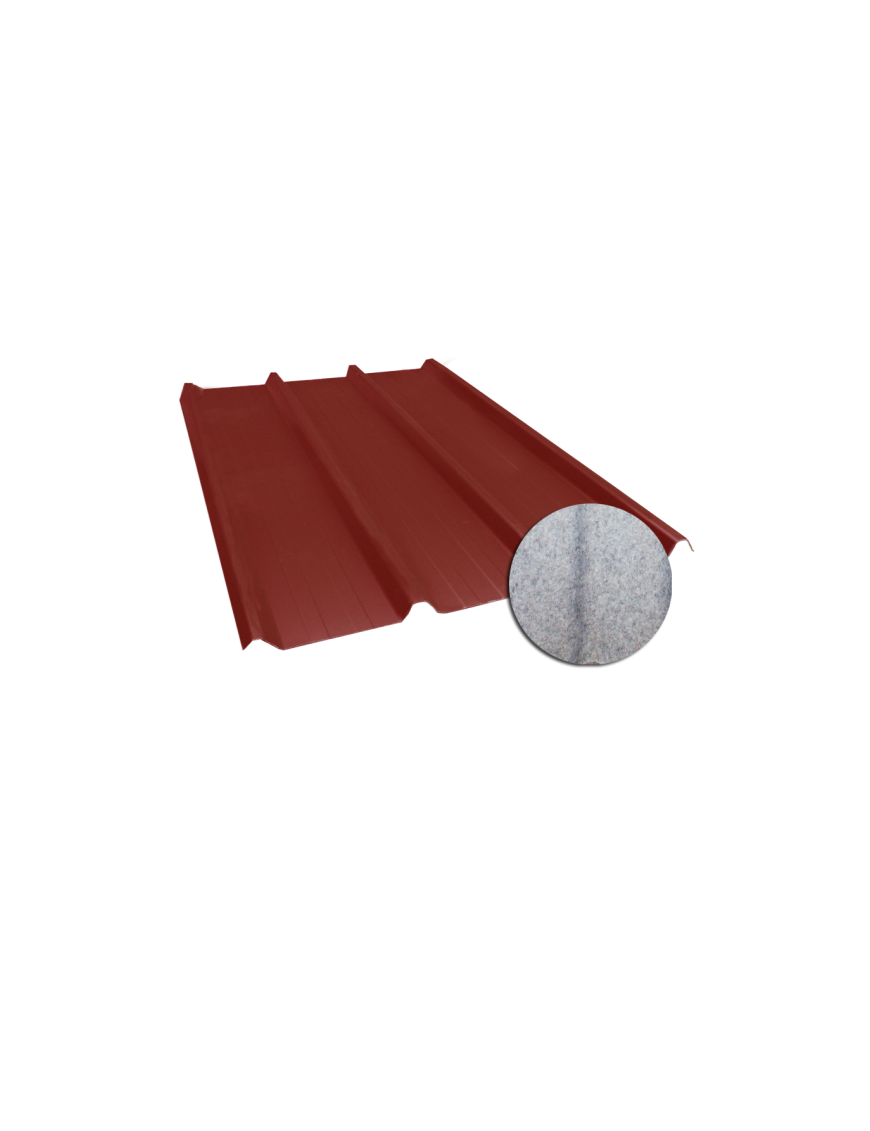 TOLE BAC ACIER 63/100 4M 8012 (1M UTILE) ANTICONDENSATION