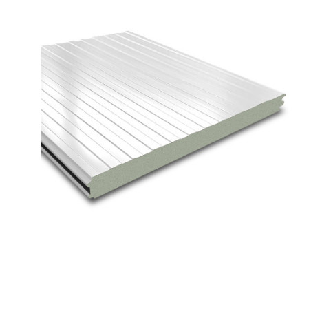 PANNEAU SANDWICH BARDAGE 5M BLANC/BLANC